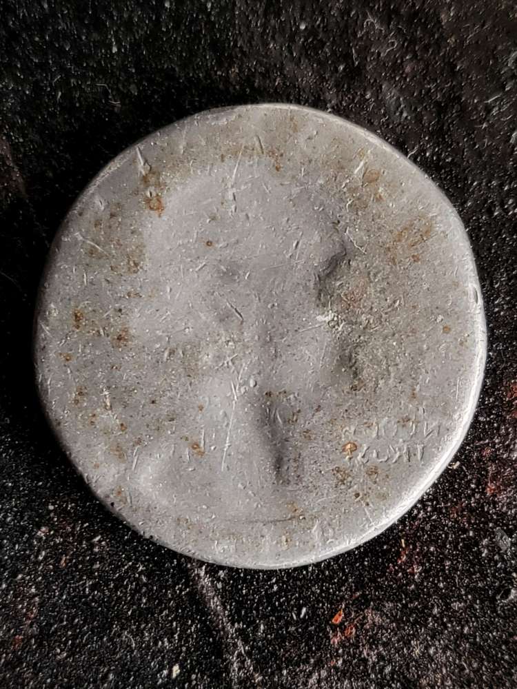 19?-Washington-Quarter-7.5gms-,-Obverse-And-Reverse-Are-Facing-Wrong-Direction